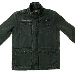 Levi's Mens Small Canvas Full-Zip Five-Pocket